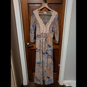 XS Meadow Rue - Anthropologie maxi dress